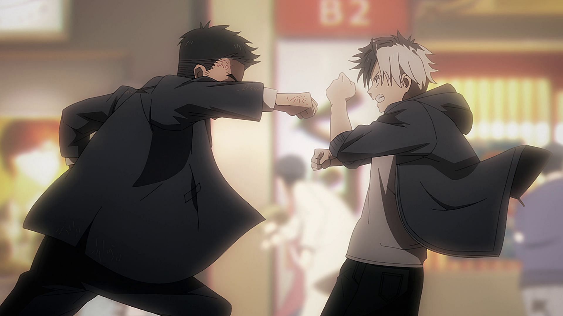 Kanji almost attacks Sakura in Wind Breaker season 2 episode 9 (Image via CloverWorks)